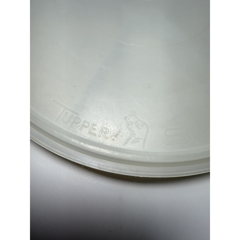 Vintage‎ Tupperware White Party Susan Divided Vegetable Relish Tray w Lid #224-9 - Picture 2 of 10